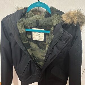 Abercrombie Kids Green Camo Jacket